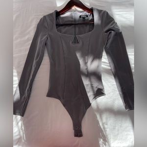 Gray Bodysuit